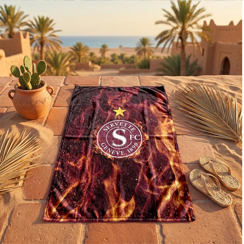 Servette FC Estampado Microfibra Toalla de Playa Secado Rápido Absorbente Toalla Grande para Playa Natación Viaje