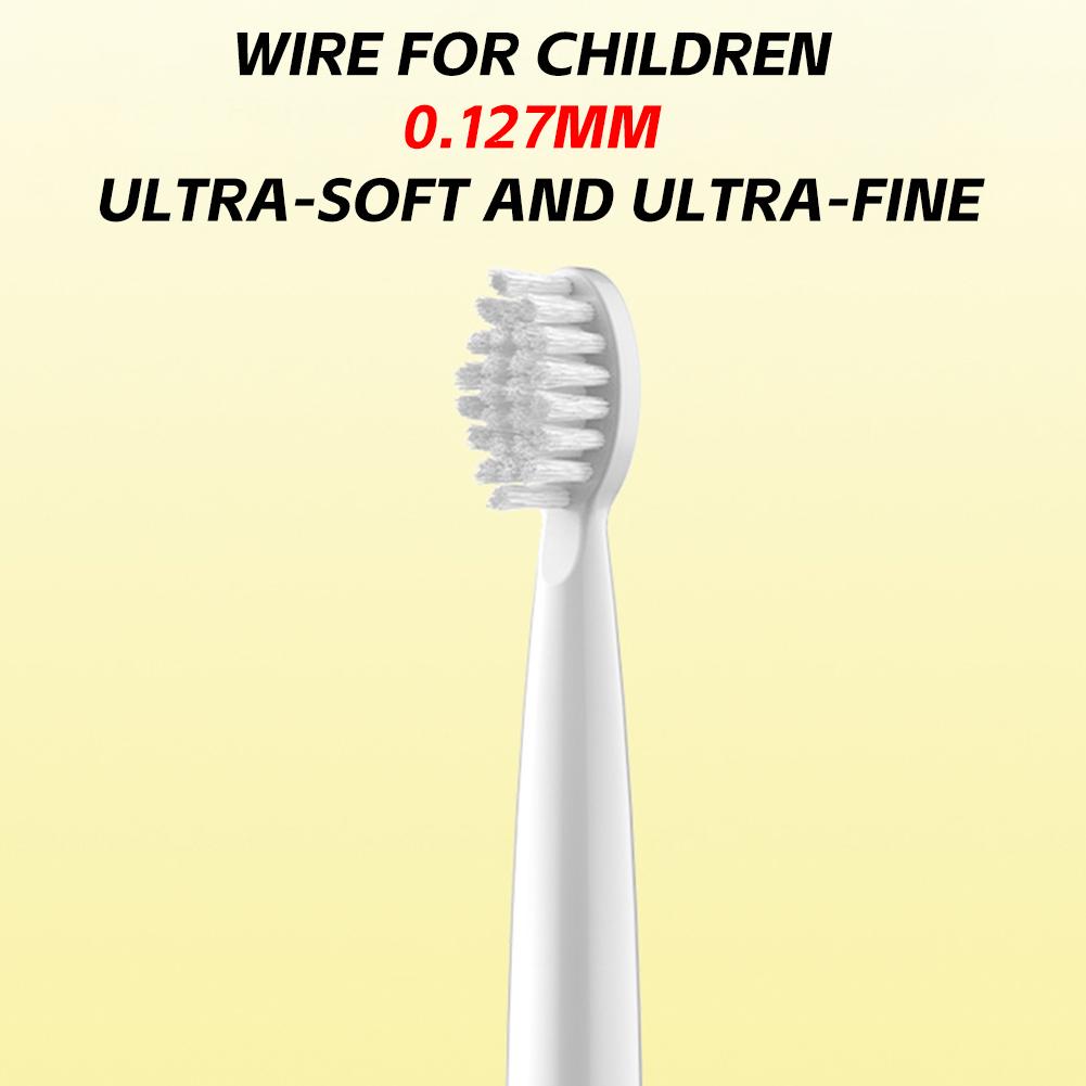 Brosse à dents électrique sonique intelligente pour enfants avec minuteur Motifs d'animaux de dessin animé Étanche pour enfants de 3 à 12 ans Santé bucco-dentaire Cadeau