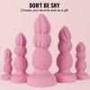 Extra Large Alien-Shaped Anal Plug - Liquid Silicone SM Sex Toy for Men & Women, Ergonomic Posterior Pleasure Device