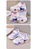 Girls' Kuromi Warm Velvet Sports Shoes: Autumn/Winter 2025, Non-slip Casual Toddler Shoes