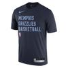 Dri-Fit NBA Memphis Grizzlies 2023/24 Season Sideline Legend Training Crew Neck Short Sleeve T-Shirt Men Tops FJ0178-419