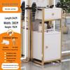 Salon Tool Cabinet with Universal Wheels: Perfect for Haircuts, Dyeing, and Perming