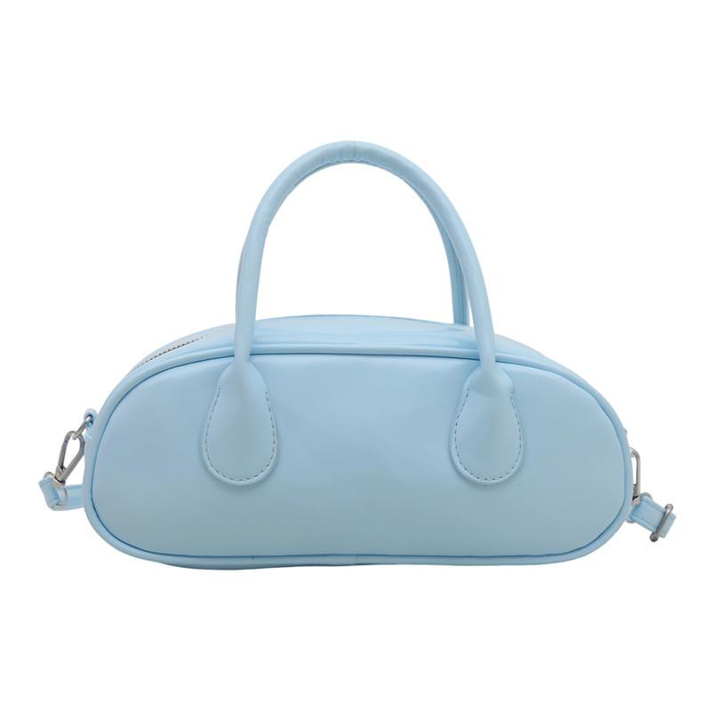 2025 Korean version of hand-carried baguette bag niche high-end PU small handbag trendy and versatile new model
