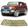 Aluminum Foil Car Front Windshield Full Window Glass Sun Visor Protective Cover For Toyota FJ Cruiser 2007-2025 Car Accessories