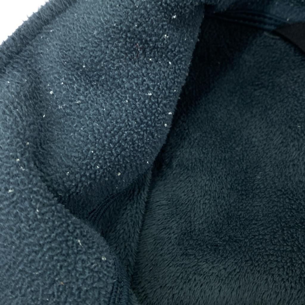 BLACK DIAMOND Logo Embroidery Zip Jacket M Beige Back Fleece Men's Used