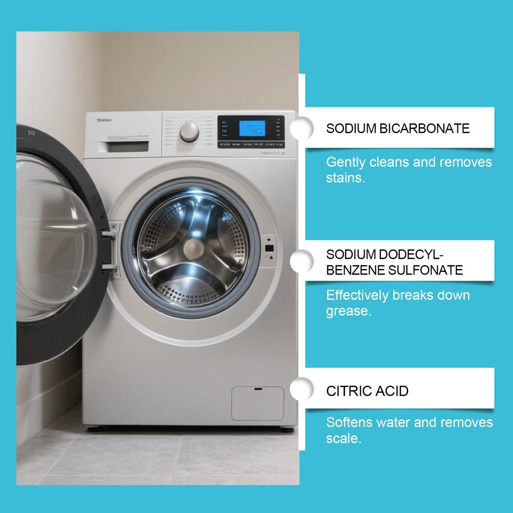 Washing Machine Cleaning Tablets, Powerful Descaling, Sterilization And Disinfection Fully Automatic Drum.