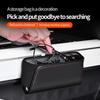 Self Adhesive Car Adhesive Storage Box Pocket Bags Cards Phone Key Sticky Pouch Travel Accessories