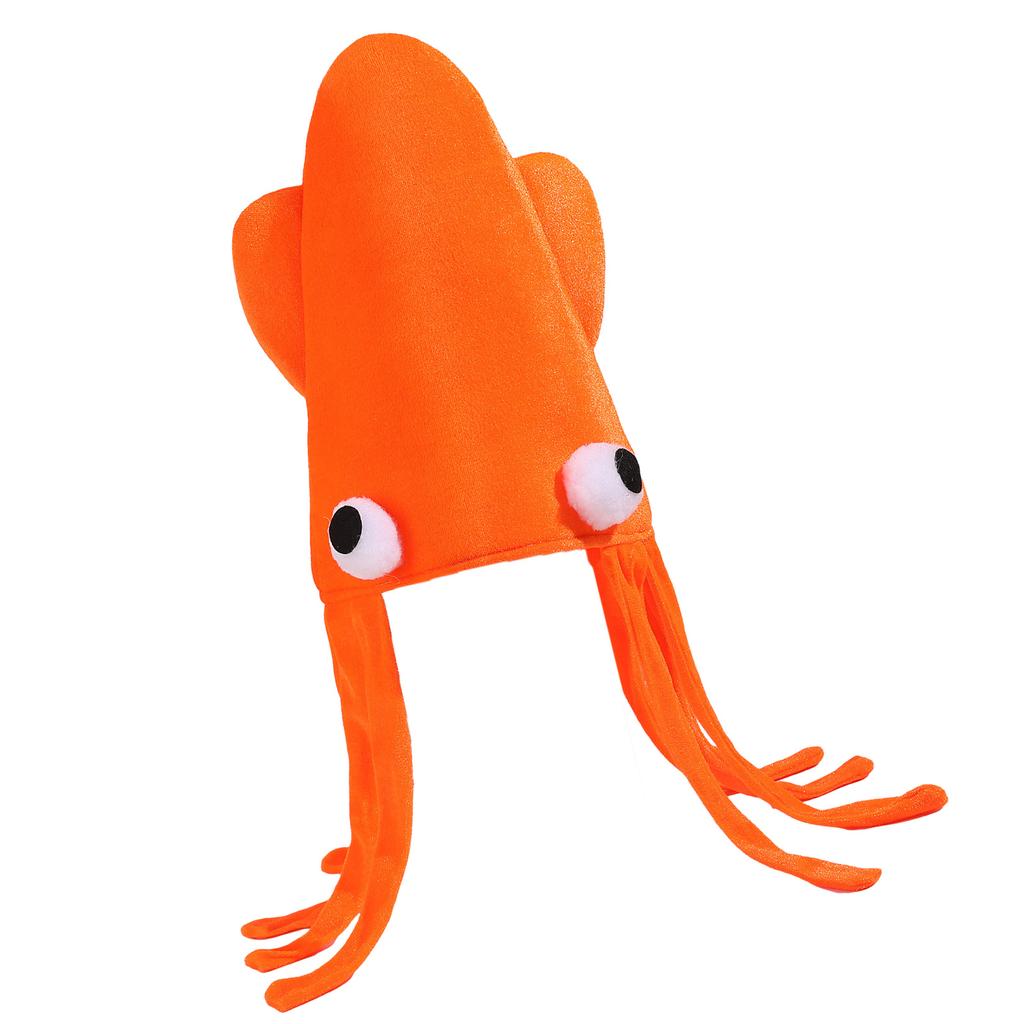 Creative Octopus Hat Creative Design For Costume Parties Festival Event And Performances Halloween Dressingup Headpiece