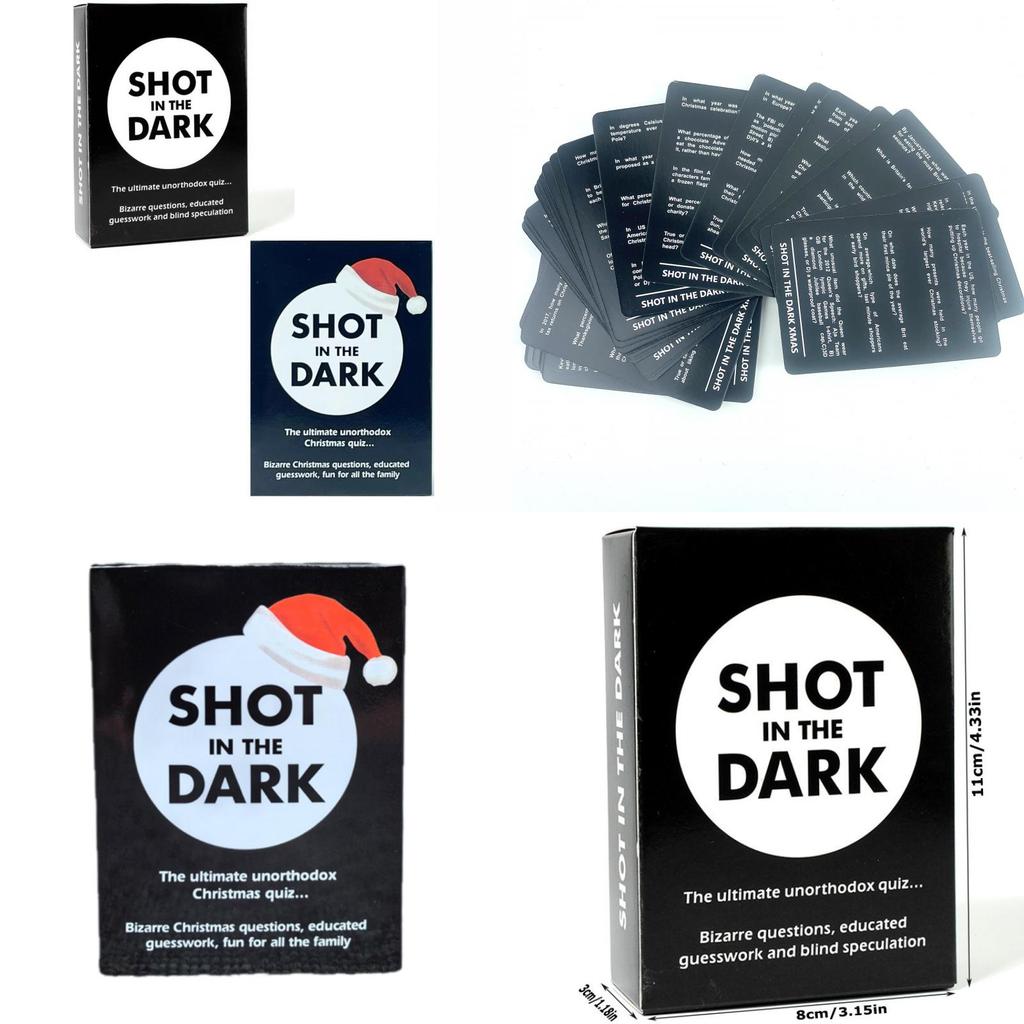 Shotinthedark Unorthodox Qa Game For Couples With Card Decks For Party Fun