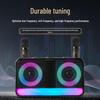 Portable Bluetooth Speaker & Microphone Combo for Outdoor Live Broadcasts and Home KTV