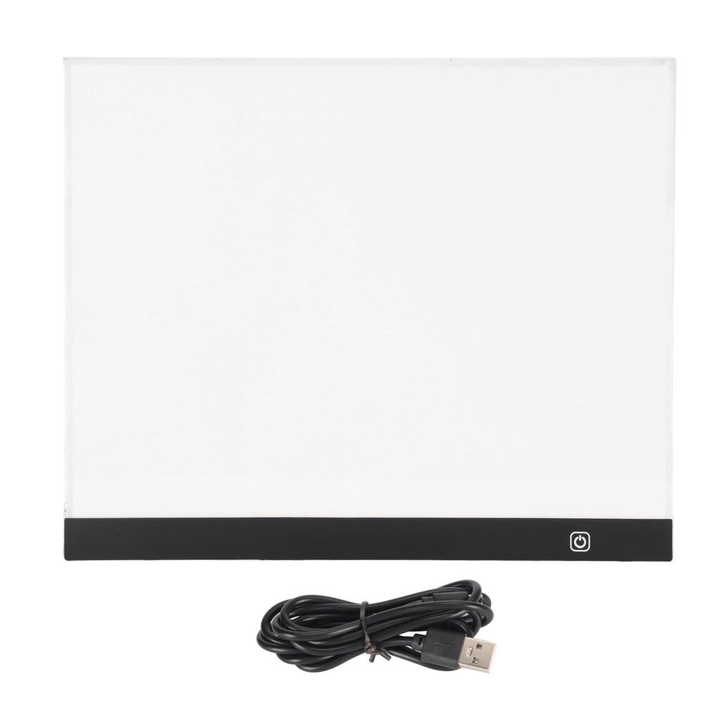 A3 Leuchttisch Touch-Steuerung 3 Dimmmodi Micro-USB Stromversorgung Glättendes Leuchtpad Leuchtplatte zum Zeichnen