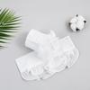 Y88A Princess Fake Collar with False Sleeves Layered Ruffled Half Shirt Wrist Cuffs