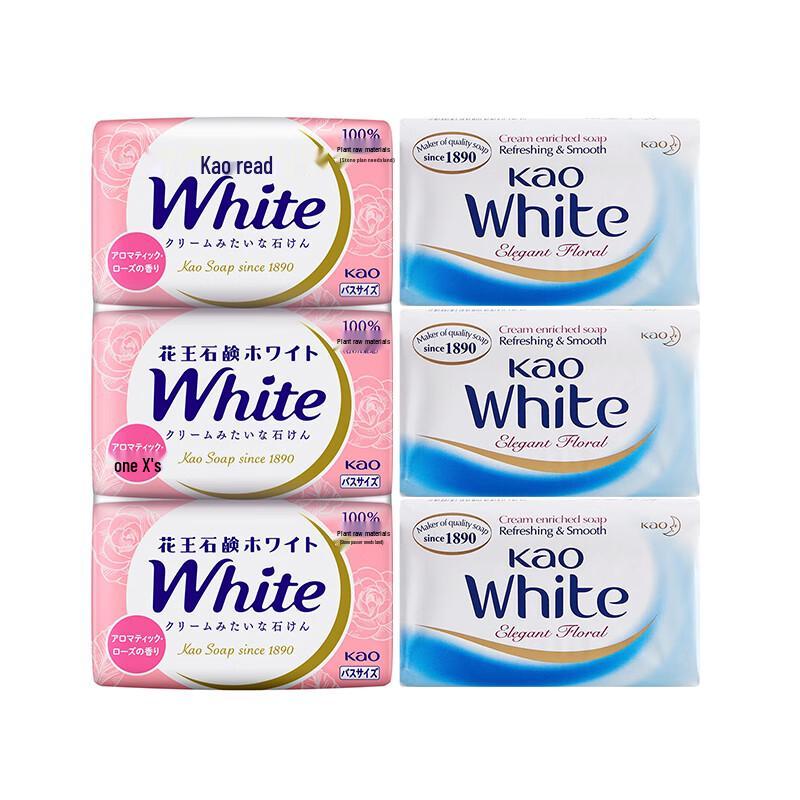 Kao Floral Scent Bar Soap 6-Pack