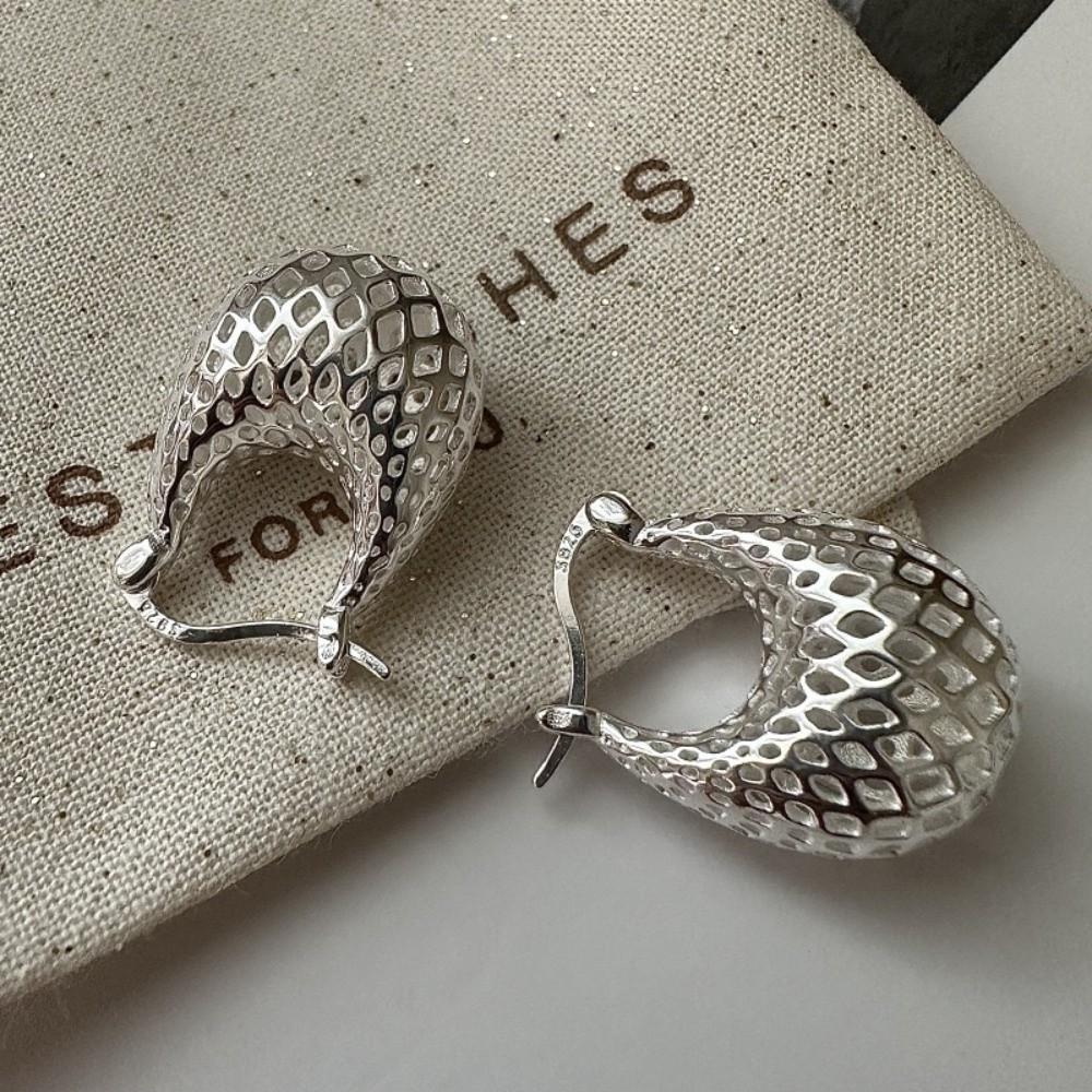 Hollow Out Simple Earring Vegetable Basket Design Ear Stud New Stud Earrings  Women Accessories