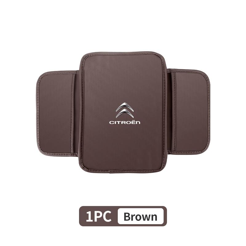 

Car Armrest Box Pad Center Console Protective Cover With Storage Pocket For Citroen C4 C3 C5 C1 C2 Berlingo Celysee Cactus