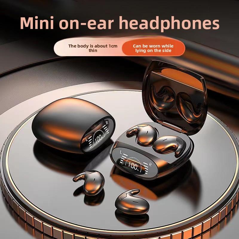 MD528 Bluetooth Headphones with TWS Dual-ear Close-fitting Design, Comfortable To Wear During Sleep, Private Mold, and Ultra-long Battery Life