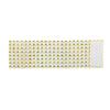 100Pcs Napkin Button Rings Sparkling Rhinestones Inlaid 8-Row Design Napkin Fasteners Festive Tableware Accents