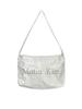 Glossy Light Two Way Bag In Ivory