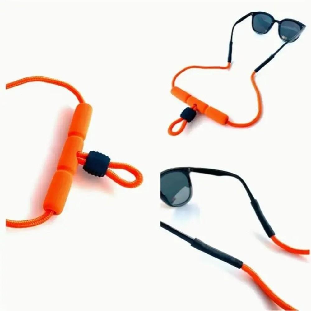 1 Stück Verstellbare Länge Schwimmende Brillenband Polyester Schaum Schaum Schwimmfähiges Design Brillenhalter Lanyard Langlebig Anti-Rutsch