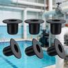 6 ks univerzálních zátkovacích ventilů pro bazén, náhradní příslušenství pro bazén, vodotěsné, odolné, zátka pro vstupní filtr