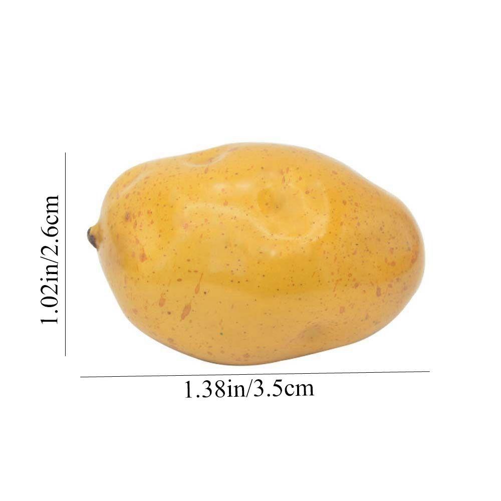 Wedding Decoration Realistic Lifelike Photography Prop Cognitive Toy Vegetable Model Potato Model