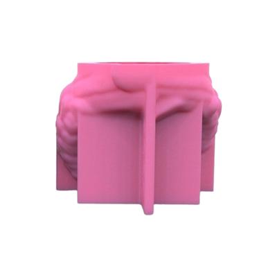 Silicone Candle Holder Moulds Candlestick Molds Angel Girl Shaped Silicone Material Candle Stand Mold Perfect for Crafts