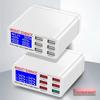 6-Port USB Fast Charger with LCD Display, 40W Multi-Port Desktop Charger