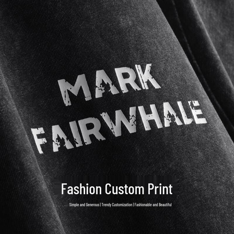 Mark Fairwhale Men's Vintage Washed Cotton Round Neck T-Shirt