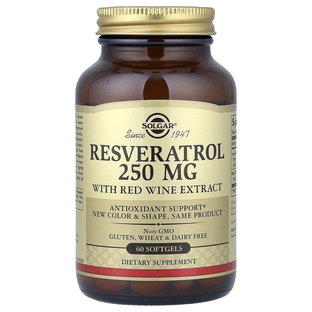 Resveratrol, 60 Softgels