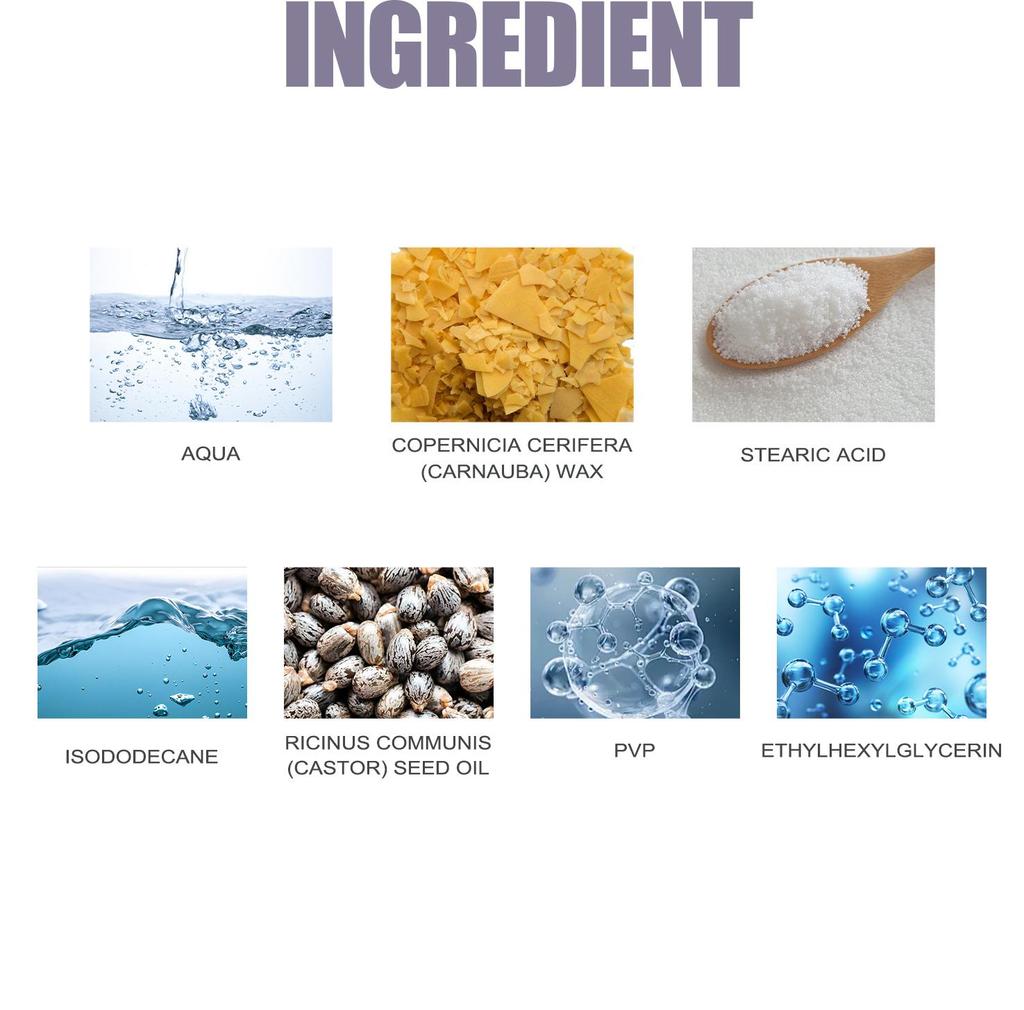 2pc Mascara Lengthening Curling Volumizing Eyelash Black Thick Long Lasting Makeup Holding Smudge Proof Lashes Primer Base Mascara