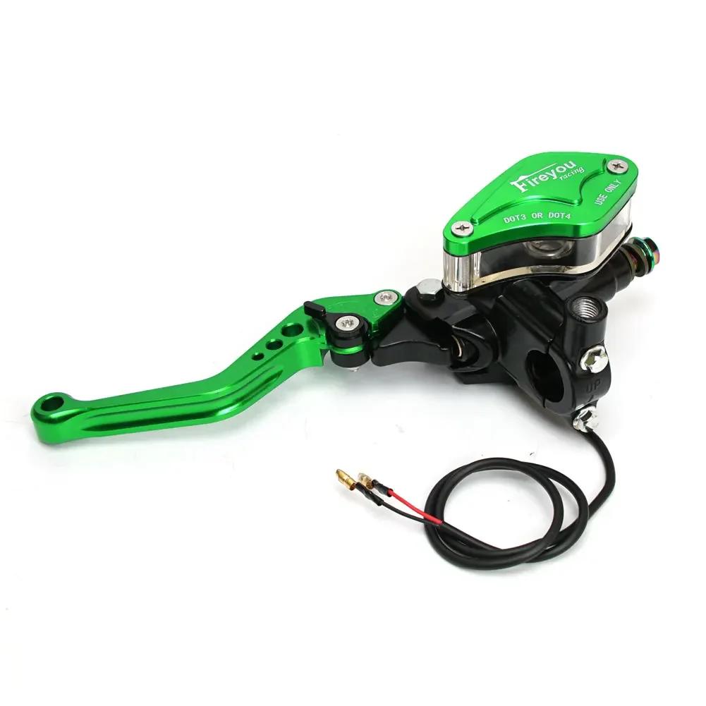 

7/8 мотоциклетный тормозной насос рычаг ручка гидравлический главный цилиндр сцепления гоночные аксессуары универсальные для HONDA Yamaha Kawasaki