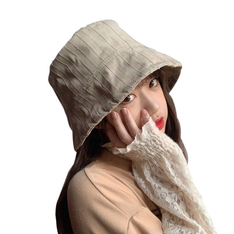 

4 цвета новые женские панамы двухсторонние полосатые повседневные кепки для женщин леди студент one size