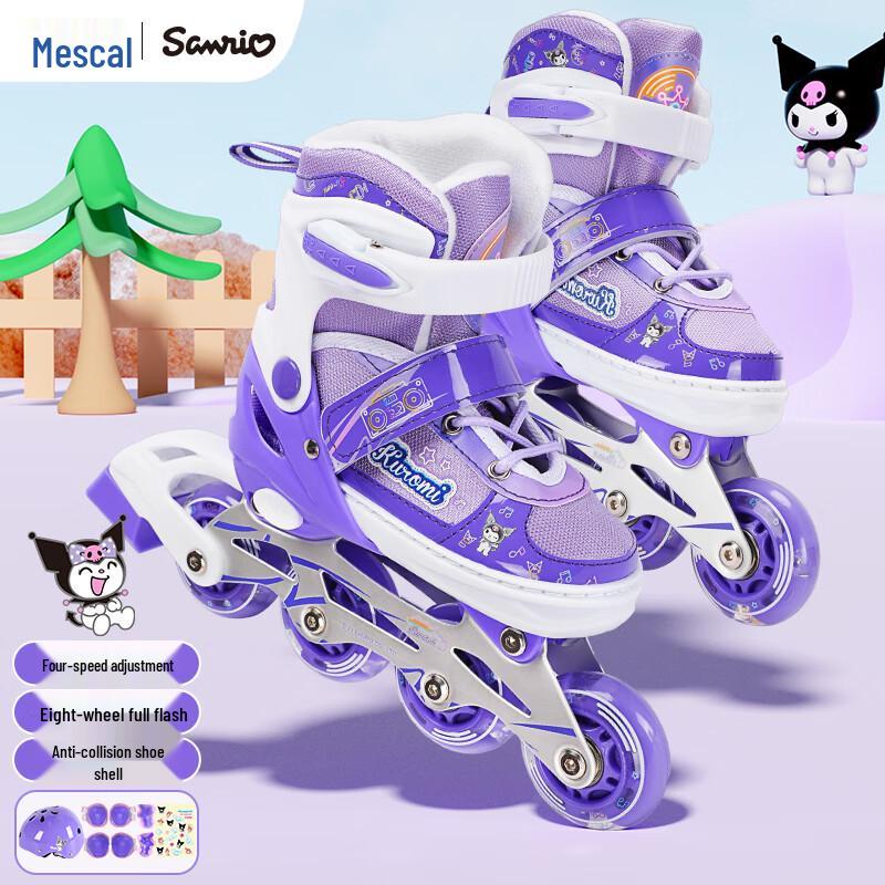 Детские роликовые коньки Mesuca Kuromi M (EU 28-32)