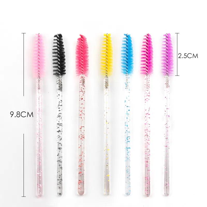 Eyelash Brushes False Eye Lashes Extension Tools Eyebrow Brush Mascara Wands Applicator Spoolers Lashes Cosmetic Tool