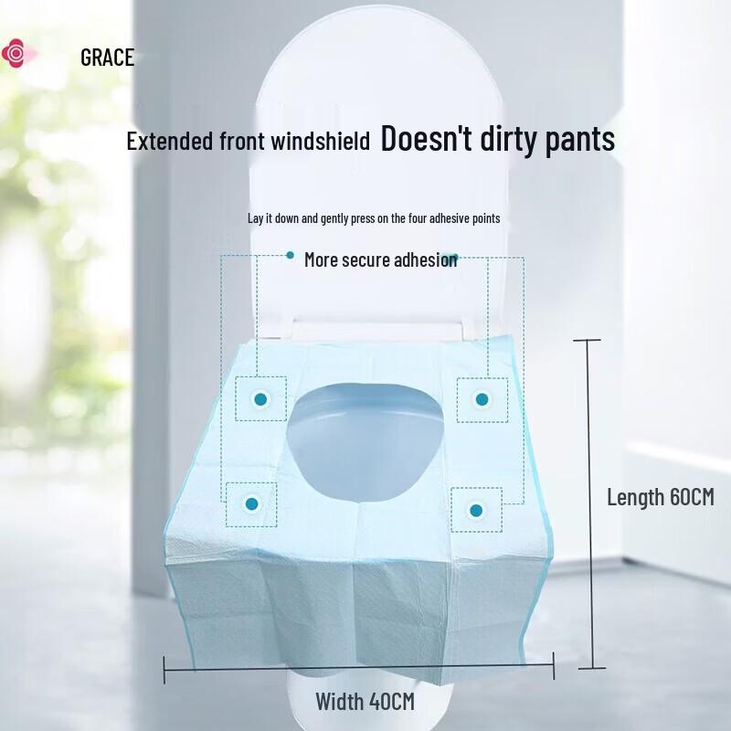 Grace Disposable Travel Toilet Seat Covers