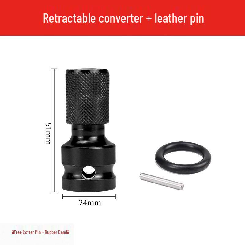 

Versatile Ratchet Adapter Set: Large, Medium, Small Sleeve for Electric Wrench & Air Gun