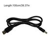 USB Male To 5.5x2.5mm 5V Power Plug Connector Charging Cable for 5V Monitoring Cameras LED Light Router Cooling Fan