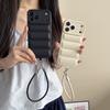 Autumn and winter wave three-dimensional down jacket iPhone11Promax mobile phone case Korean Apple 11P protective case