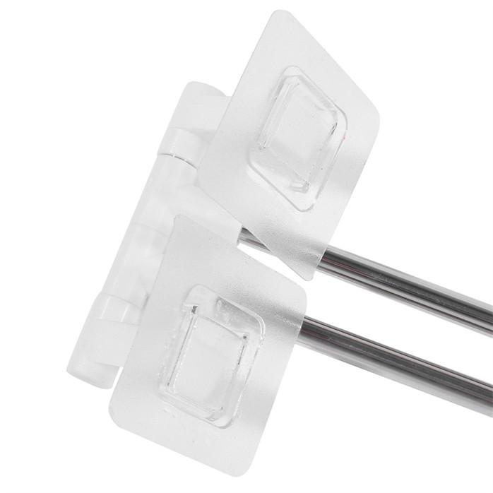 Rotatable Towel Rack Wall Mounted Bathroom Towel Holder with Shelf Multi Function Hanging Bar for Kitchen Towel Paper