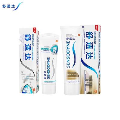 Sensodyne Enamel Health & Multi-Action Toothpaste Household Pack