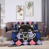Süße Chococats Decke Super Warm Schwarz Katze Überwurfdecke Winter Junge Mädchen Schlafzimmer Lustige Bettdecke