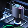 Efficient 66W Car Fast Charging Solution with USB Port & Retractable Type C for Traveler, Daily Commuters, Tablet, Phone