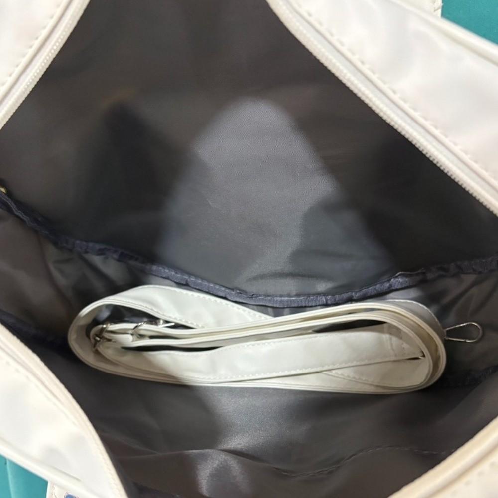 PU Leather JK Uniform Shoulder Bag Large Capacity Messenger Bag JK Tote Bag  Travel