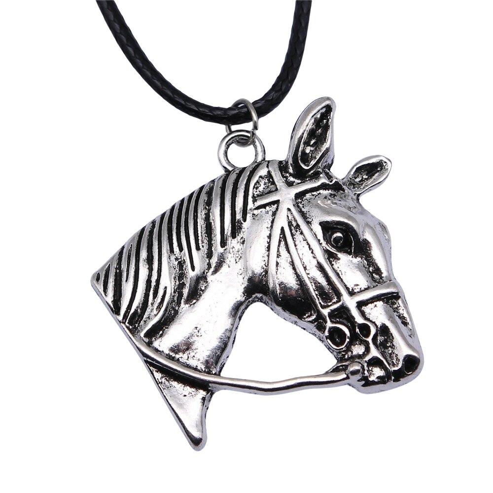 Horse Charms Jewelry Necklace 