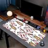 Baseball Theme Mouse Pad, Non Slip Rubber Base, Multifunctional Office & Home Decor, Perfect for Workspace Personalization.