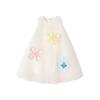 Girls' 3D Flower A-Line Mesh Princess Dress
