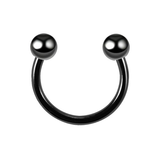 Stainless Steel Cone Spike Horseshoe Circular Septum Nose Ring Nipple Hoops Nose Septum Eyebrow Ear Piercing Body Jewelry