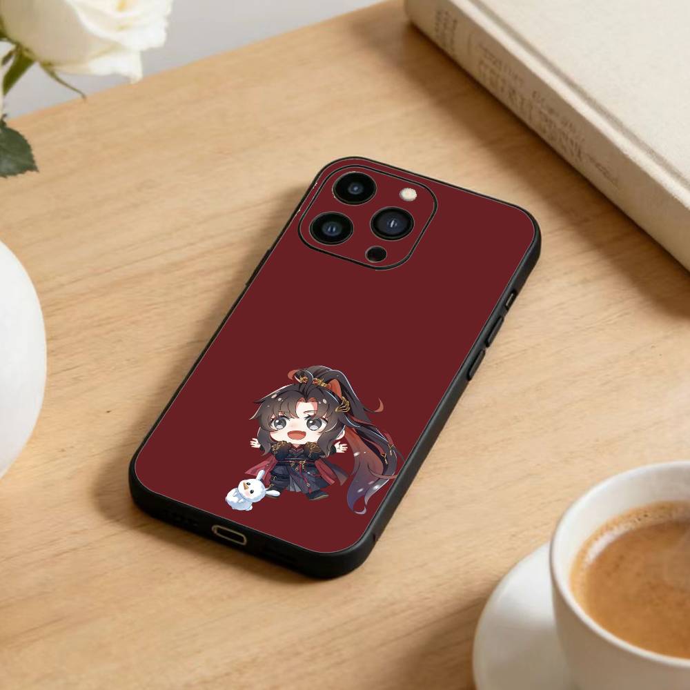 Grandmaster O-Demonic Cultivation Phone Case For iPhone 17 16 15 14 13 12 Max Plus Silicone Black Cover