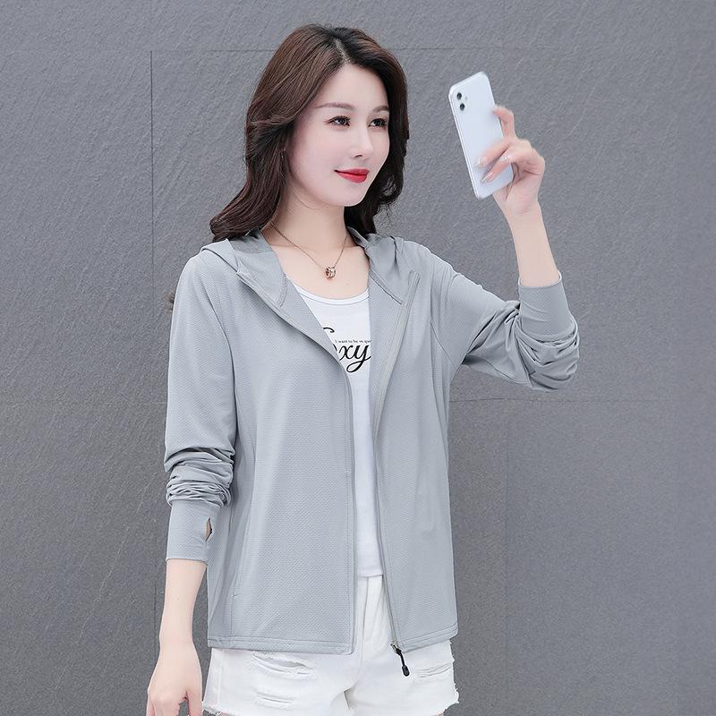 Women's Summer 2023 Sun Protection Lightweight Loose-Fit Jacket