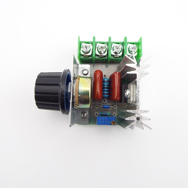 Power Voltage AC 220V 2000W SCR Voltage Regulator Dimming Dimmers Speed power Controller Thermostat